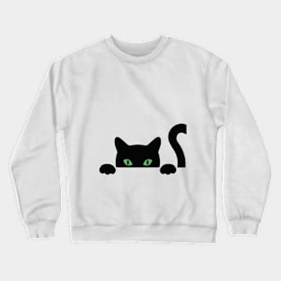 i love you cat Crewneck Sweatshirt